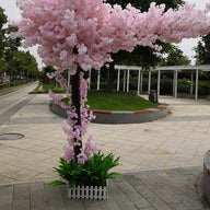 Artificial Fake Pink Japanese Cherry Blossom Tree