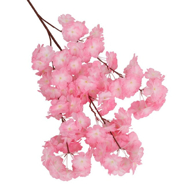 Artificial Fake Pink Cherry Blossom Tree