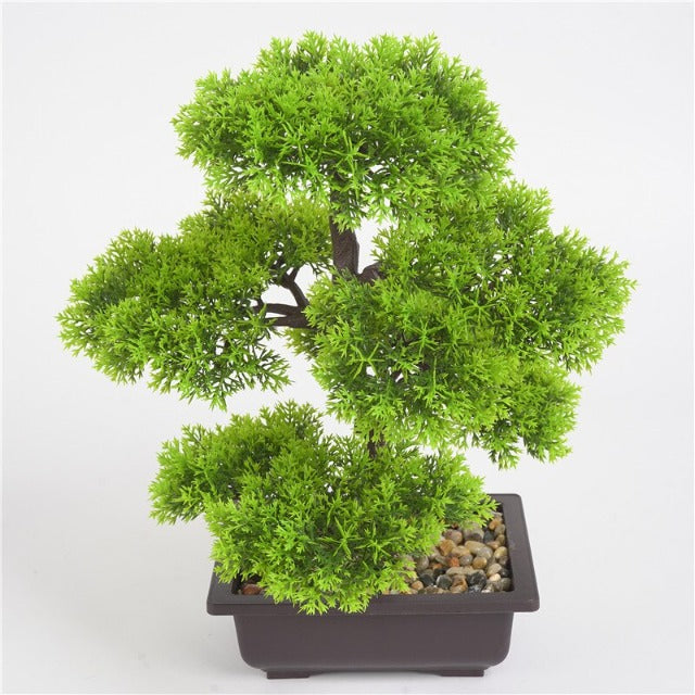 Artificial Fake Cypress Bonsai Tree