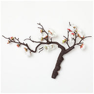 Artificial Fake White Cherry Blossom Bonsai Tree