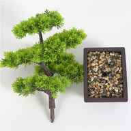 Artificial Fake Cypress Bonsai Tree