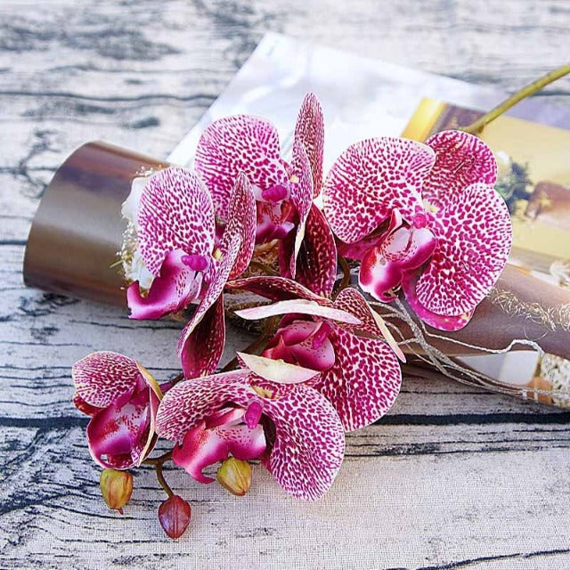 Artificial Fake Rose Orchid Stem