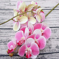 Artificial Fake Pink Orchid Stem