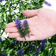 Artificial Fake Hanging Topiary Ball with Lavender