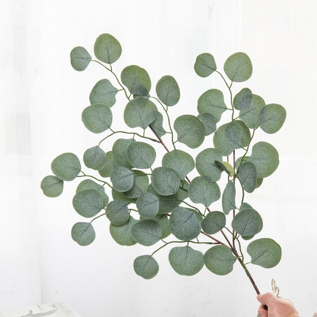 Artificial Fake Eucalyptus Leaves