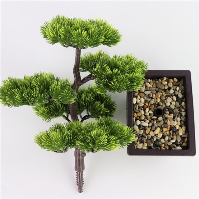 Artificial Fake Pine Bonsai Tree