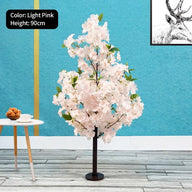 Artificial Fake Light Pink Cherry Blossom Tree