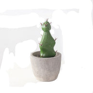 Artificial Fake Mini Cactus in Pot