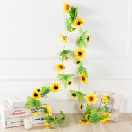 Artificial Fake Sunflower Garland 2.5M