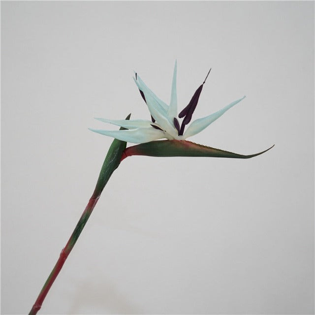 Artificial Fake Blue Bird of Paradise Plant