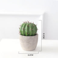 Artificial Fake Mini Cactus in Pot