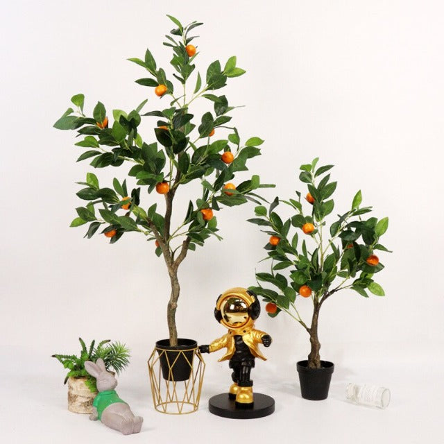 Artificial Fake Orange Tree in Pot 1.2m