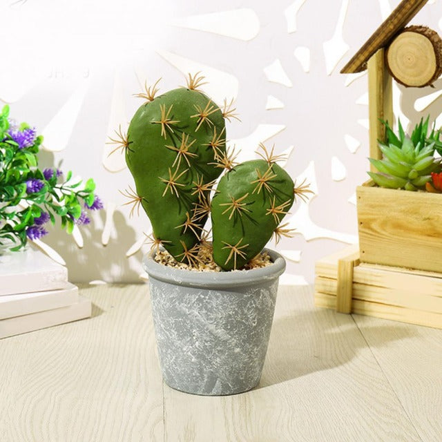 Artificial Fake Cactus Plant in Pot