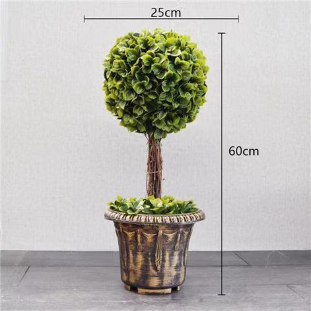 Artificial Fake Topiary Ball Tree 60cm