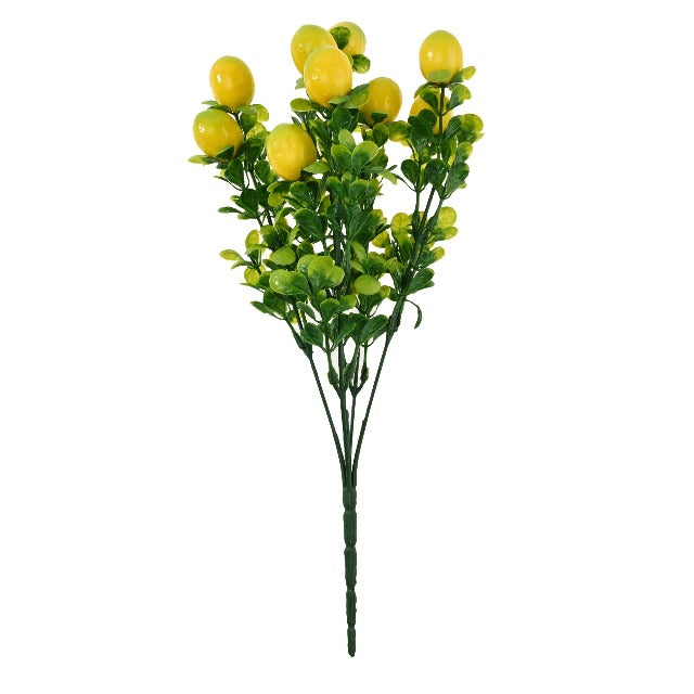 Artificial Fake Lemon Tree Branches