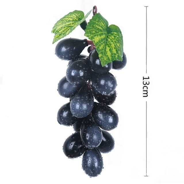 Artificial Fake Black Grapes