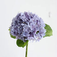 Artificial Fake Purple Hydrangea Flowers Bouquet 3Pcs