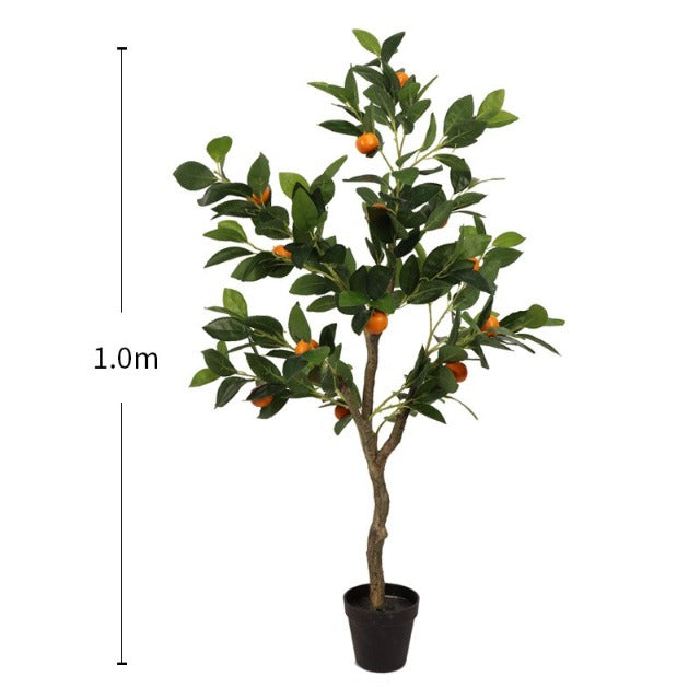 Artificial Fake Orange Tree in Pot 1m