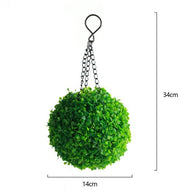 Artificial Fake Hanging Topiary Ball 34cm