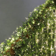 Artificial Fake Eucalyptus Garland with Lights