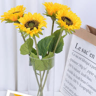 Articial Fake Realistic Sunflower