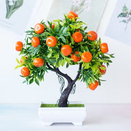 Artificial Fake Orange Tree in Pot