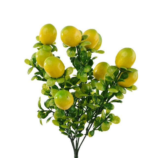 Artificial Fake Lemon Tree Branches