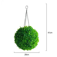 Artificial Fake Hanging Topiary Ball 41cm