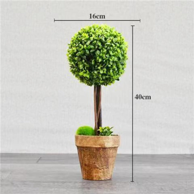 Artificial Fake Topiary Ball Tree 40cm