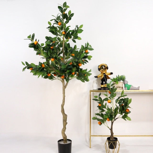 Artificial Fake Orange Tree in Pot 1.2m