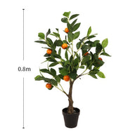 Artificial Fake Orange Tree in Pot 80 cm