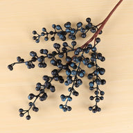 Artificial Fake Blue Berries Branches