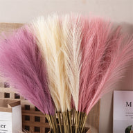 Artificial Fake Fluffy Pampas Grass Pink