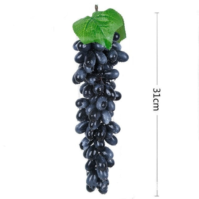 Artificial Fake Black Grapes