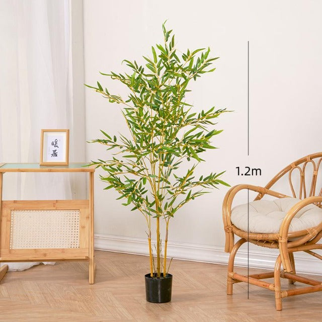 Artificial Fake Bamboo Plant Tree 120cm