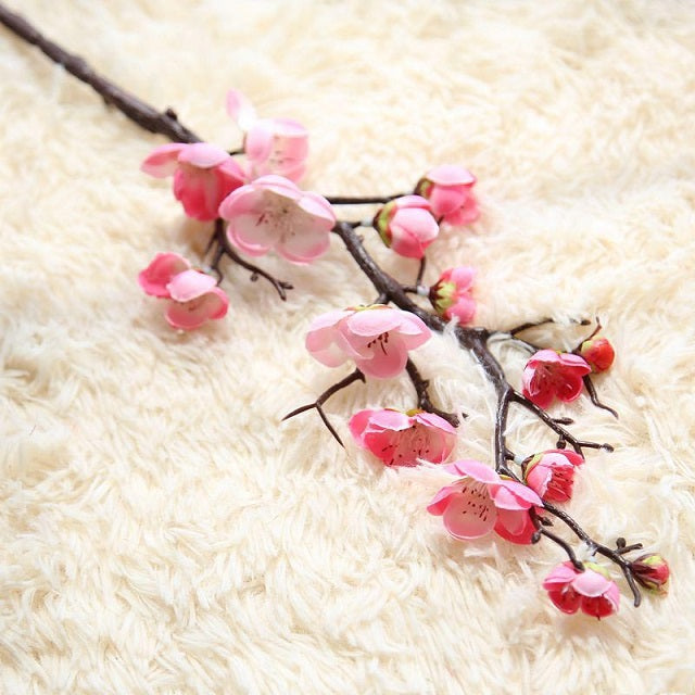 Artificial Fake Pink Cherry Blossom Flowers