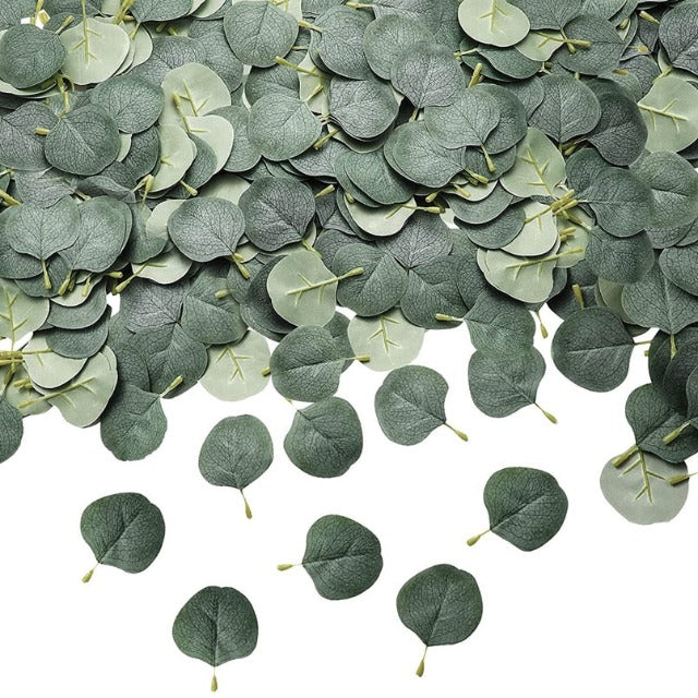 Artificial Fake Eucalyptus Leaves 100 Pcs