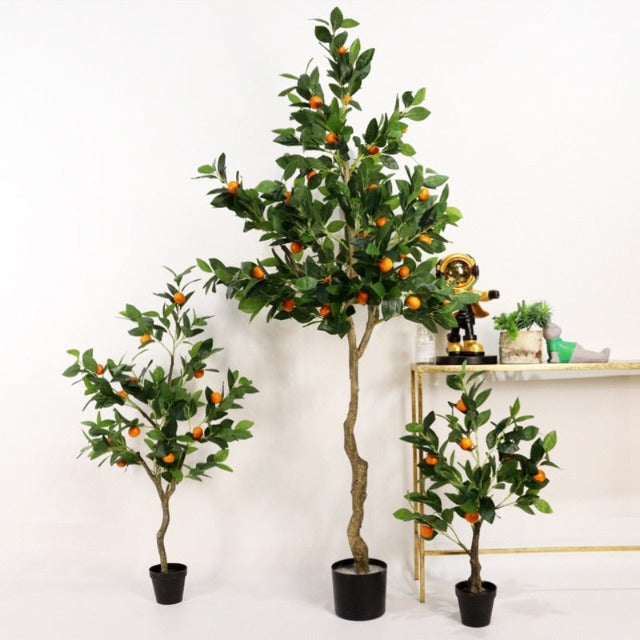 Artificial Fake Orange Tree in Pot 80 cm