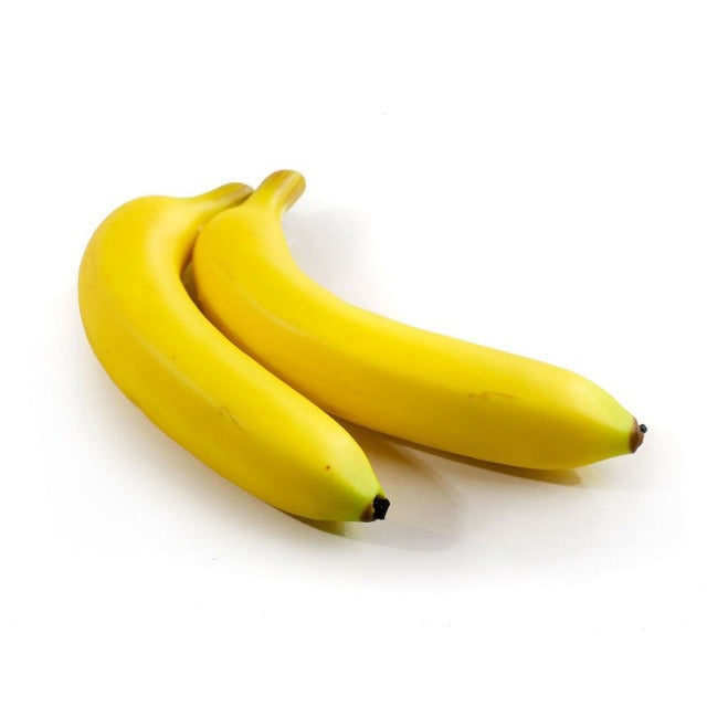 Artificial Fake Bananas 2 Pcs